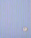 Carlo Riva White Blue Dress Stripes