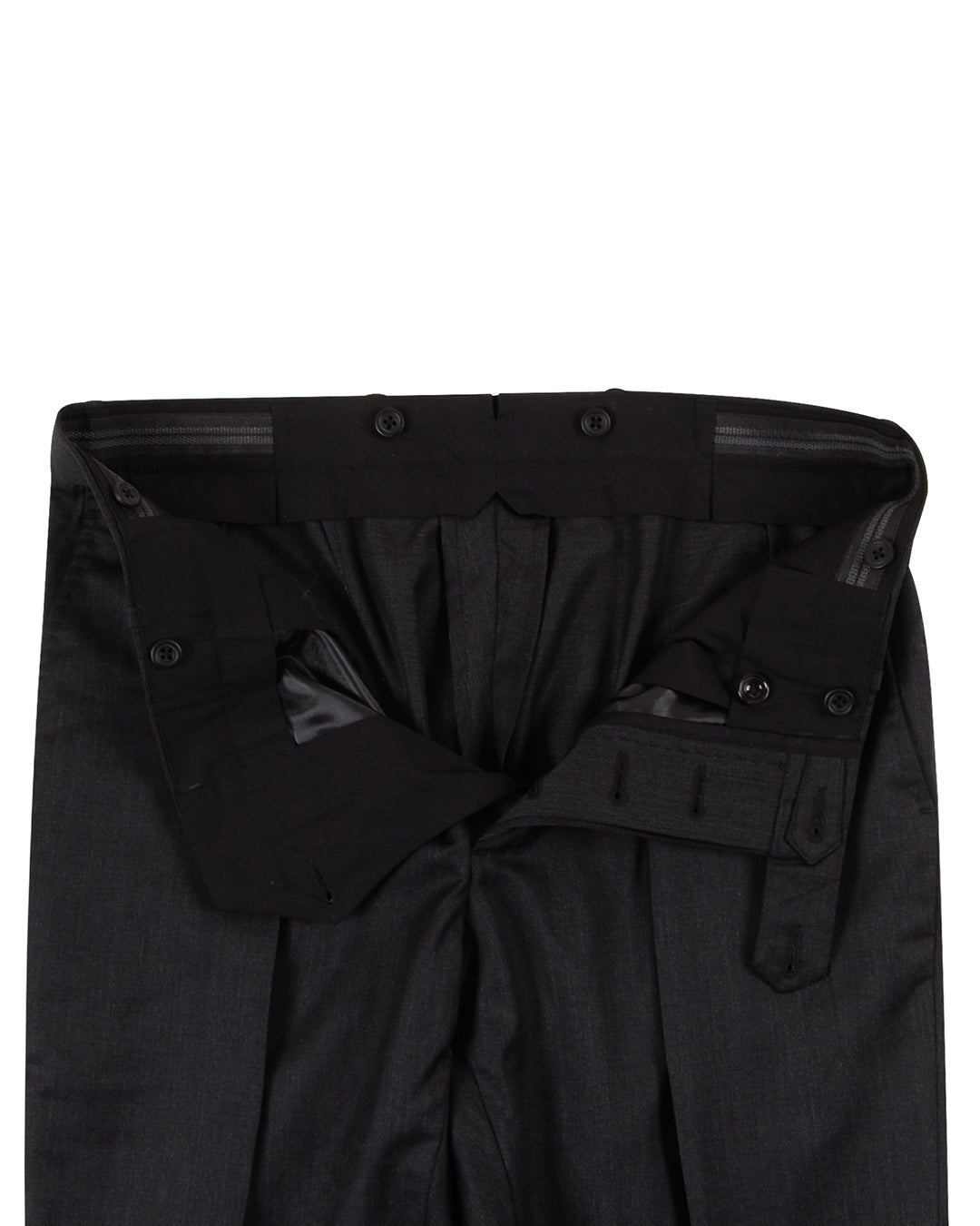 Vitale Barberis Canonico - Prunnelle 110s Mid Grey Twill - 3