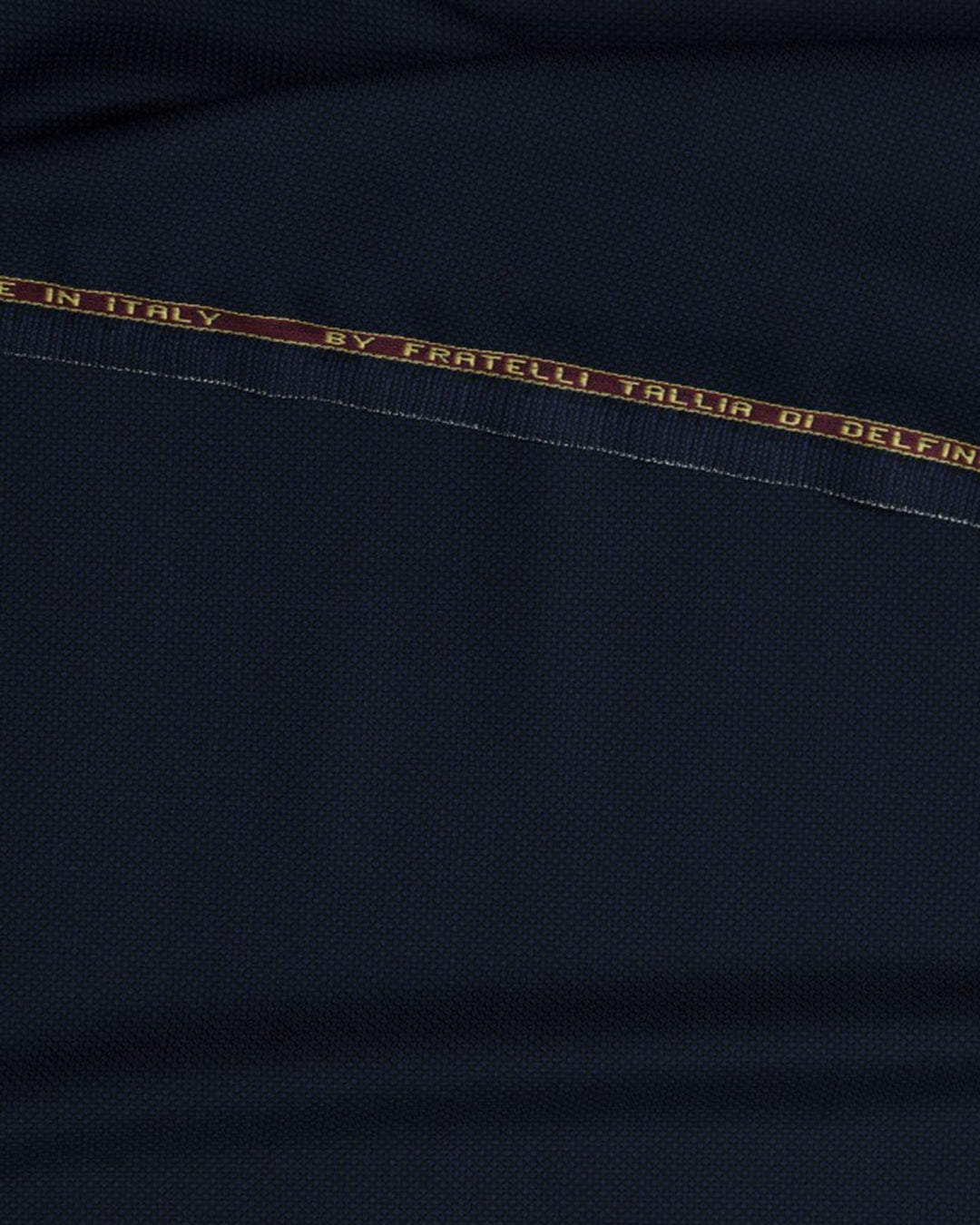 Delfino Navy Winter Hopsack - 6