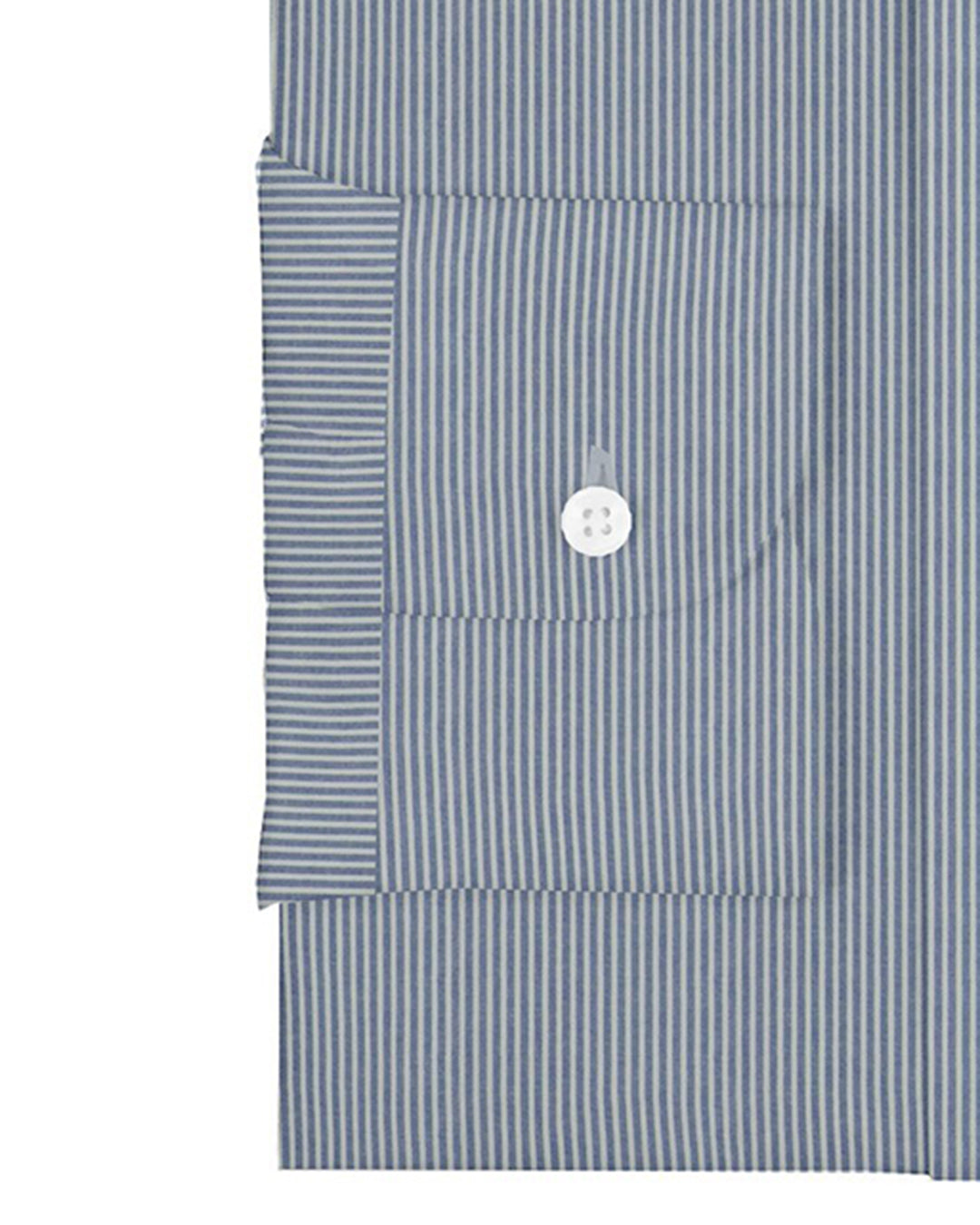 Navy on White Pencil Stripes - 3