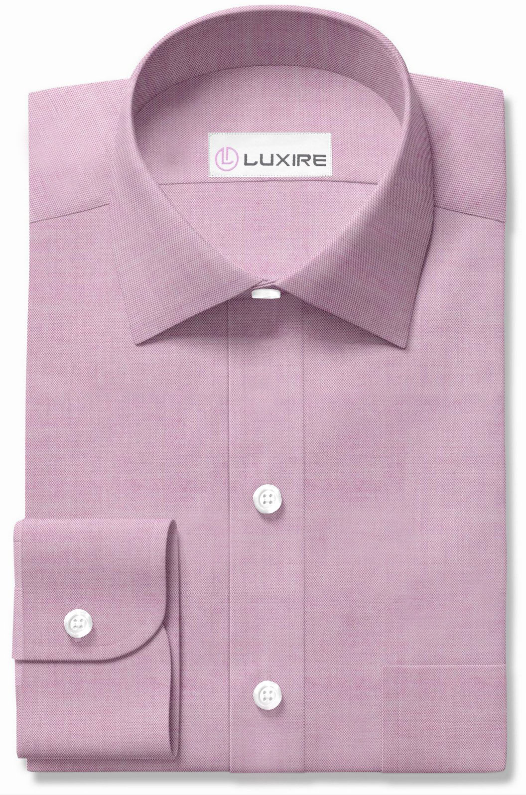 Violet Pink Pinpoint Oxford - 5