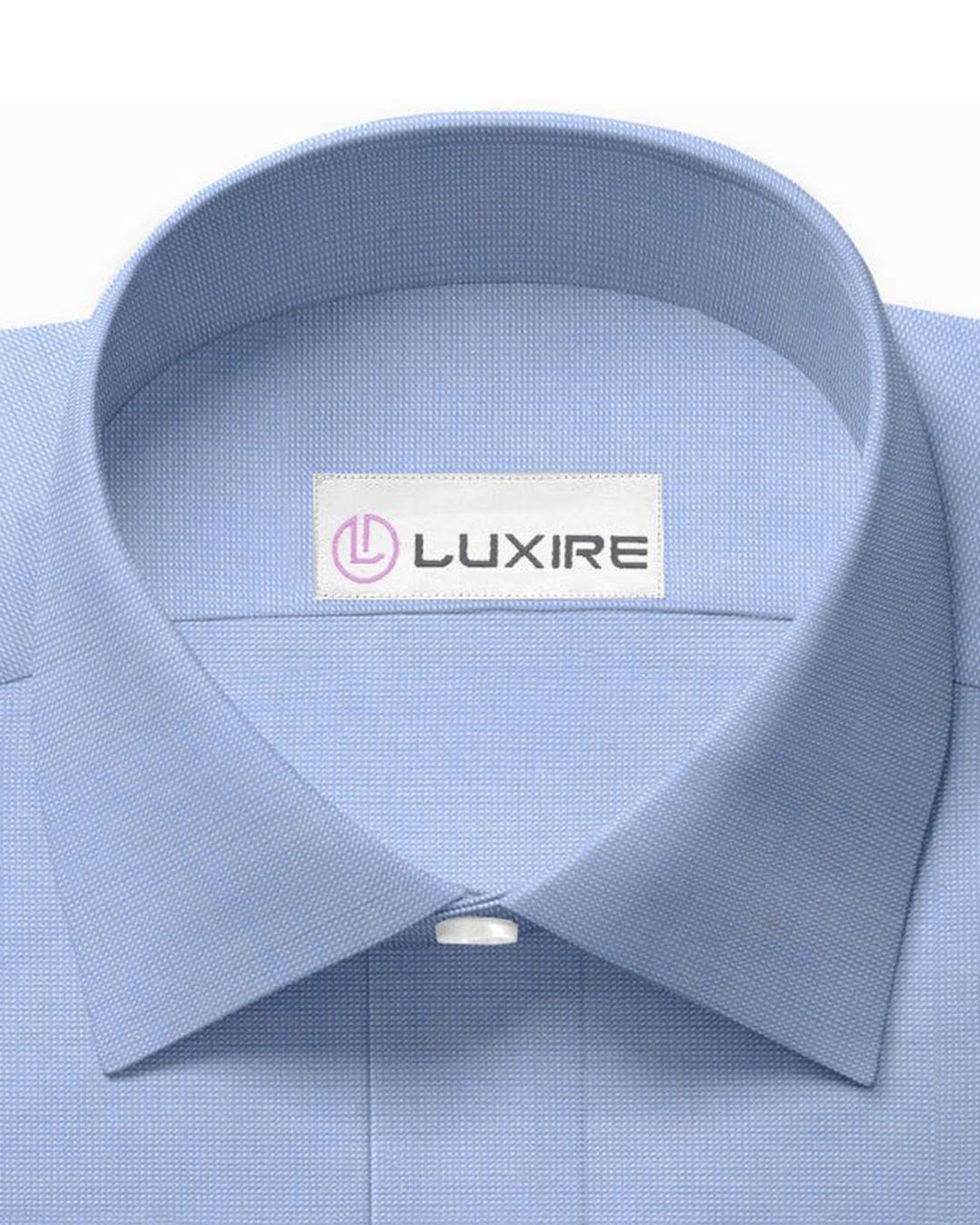 Blue Dress Shirt End on End - 3