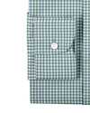 Classic Green Tattersall Checks On White