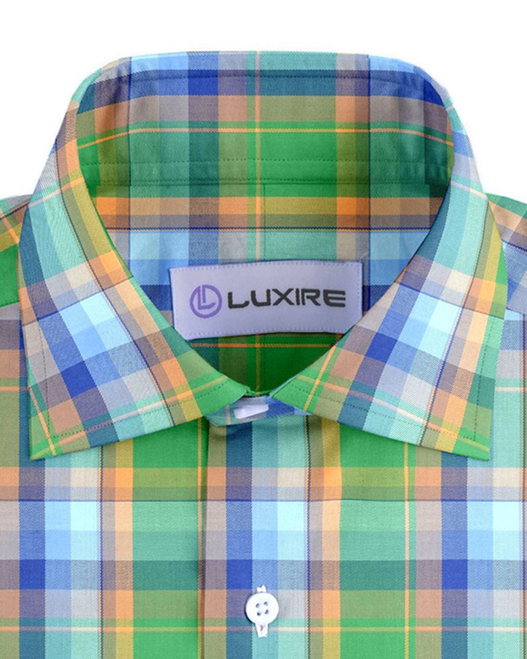 Green Yellow Blue Tartan Checks Twill