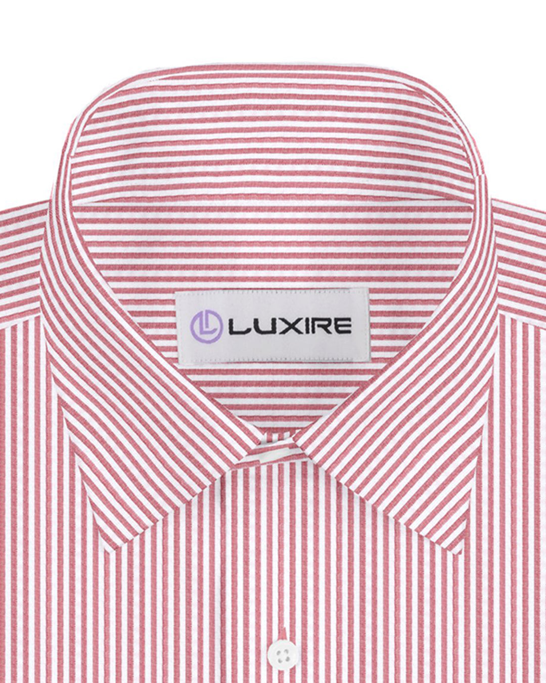 Linen: Red White Candy Stripes - 2
