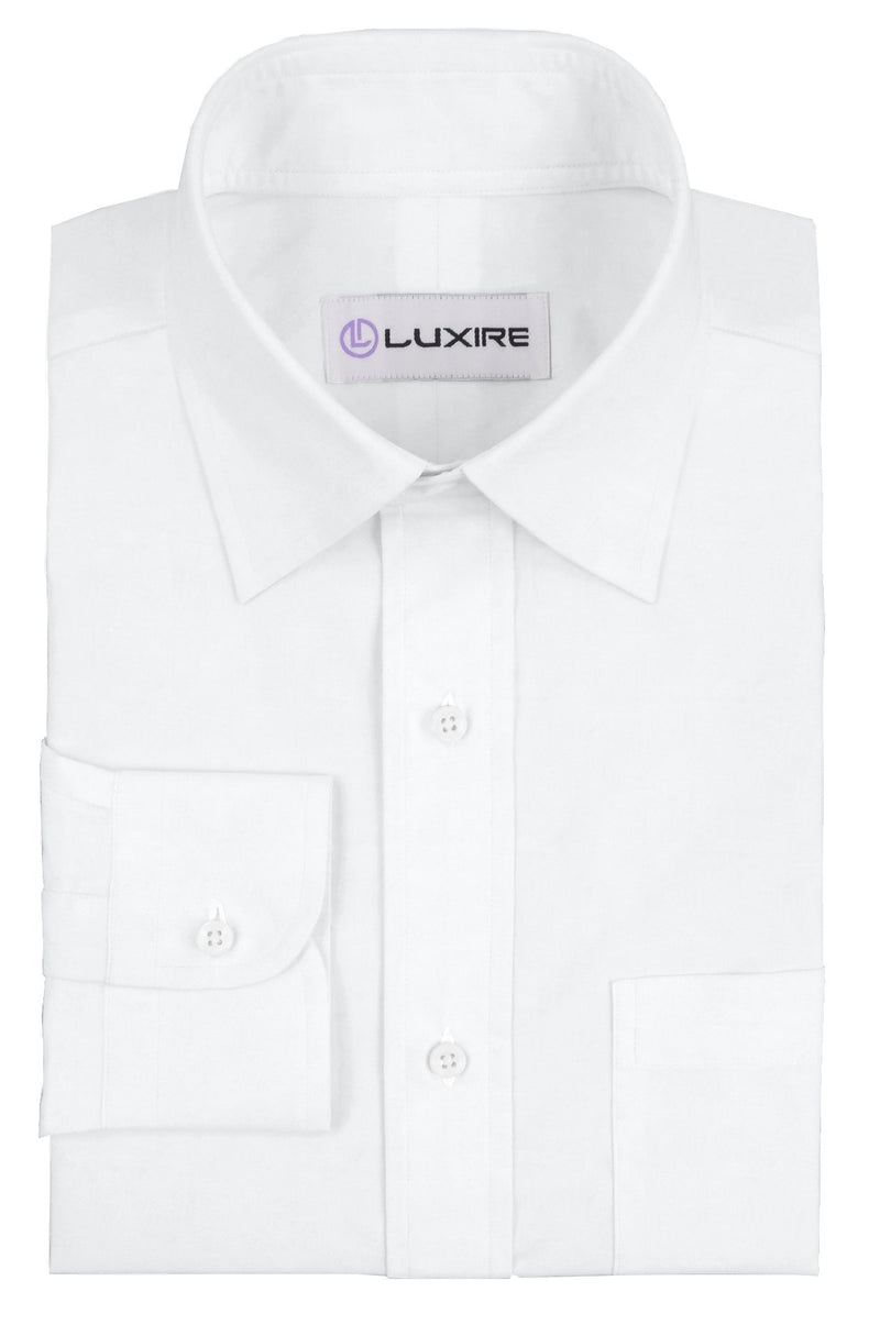 Grandi & Rubinelli White Poplin 140/2