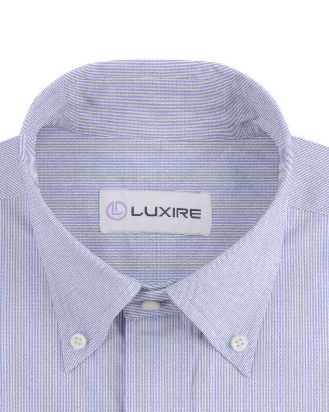 Grandi and Rubinelli Thin Cornflower Blue Stripes Linen