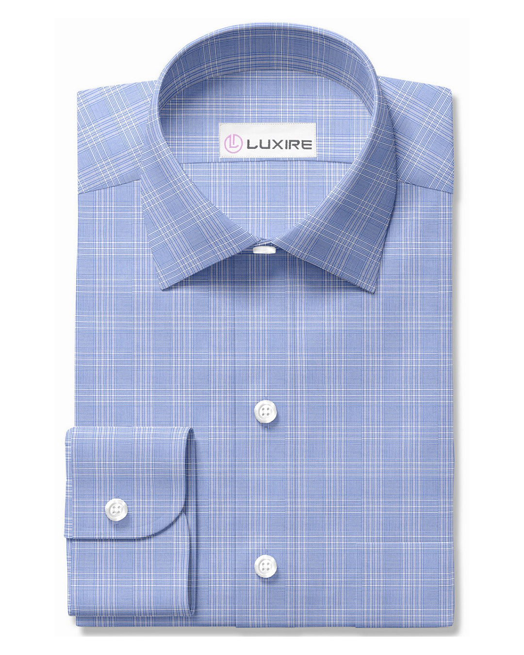 Sky Blue Pow Checks - 1