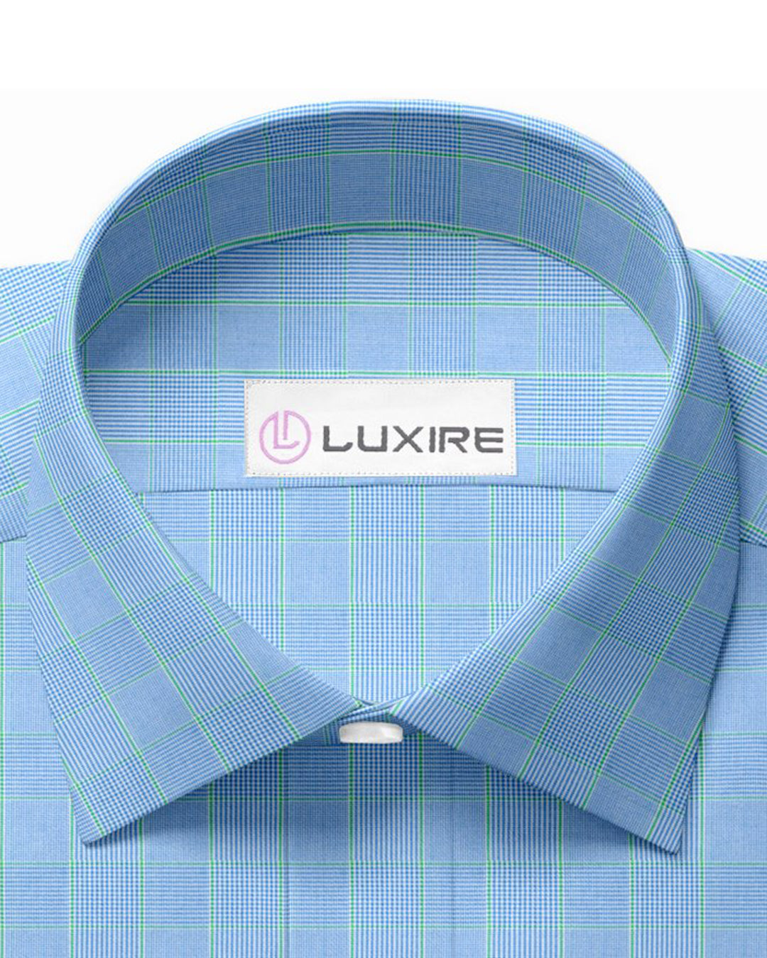 Light Blue POW Checks 140/2 - 2