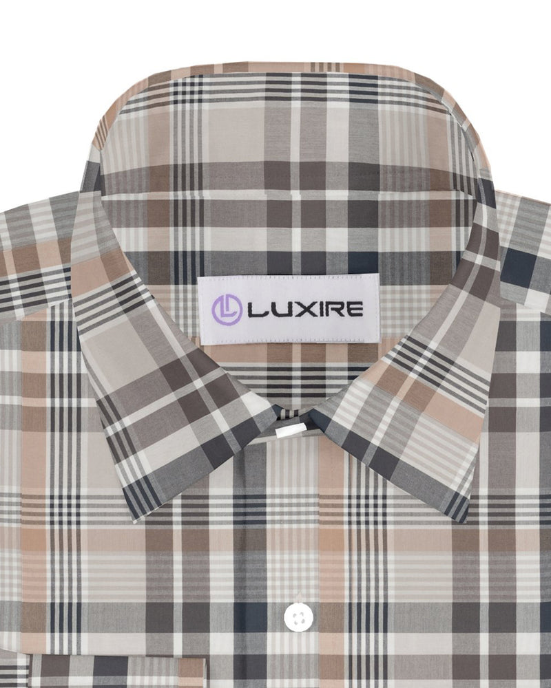 Iconic British Brown Tan Checks