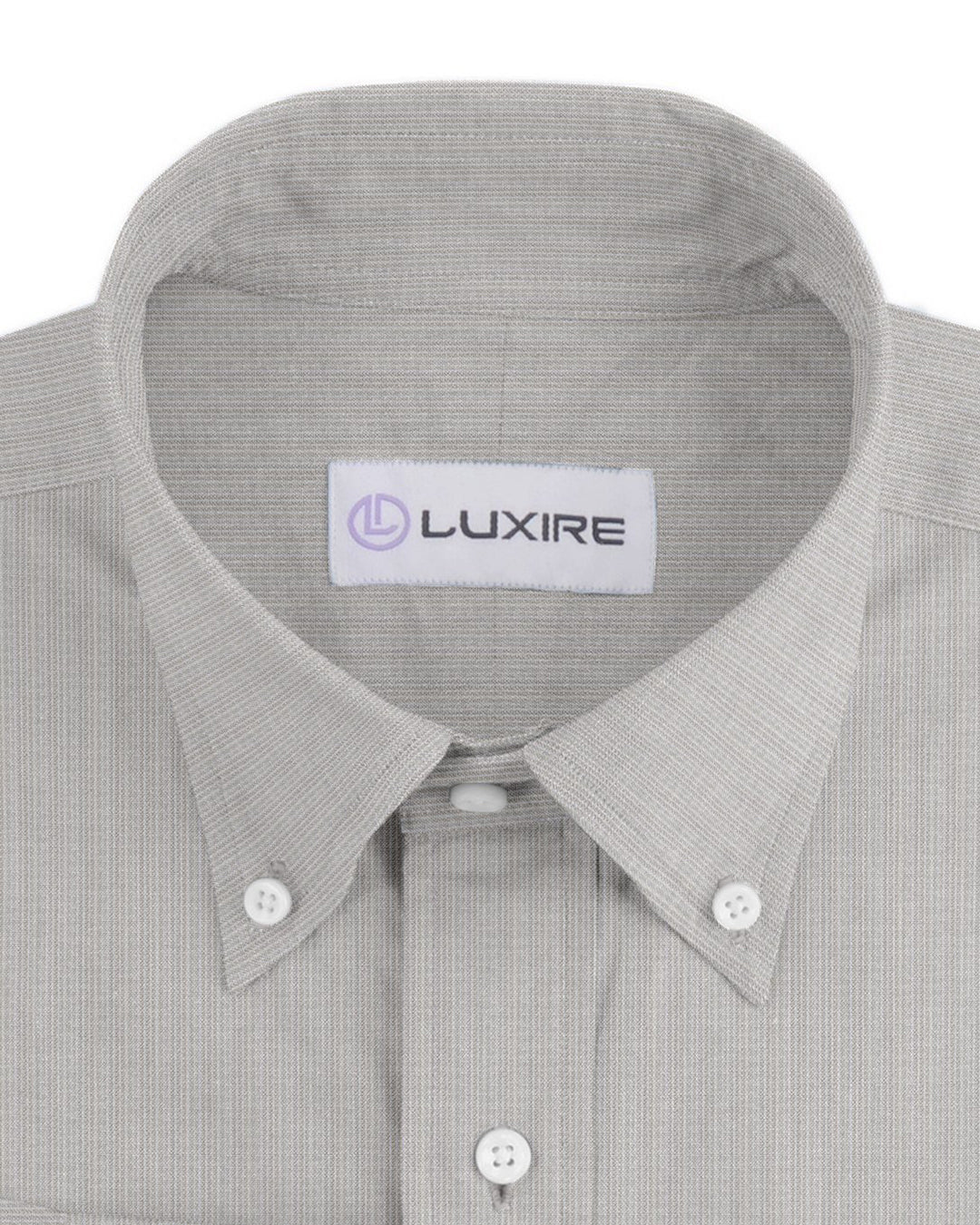 Ecru White Dress Stripes Linen