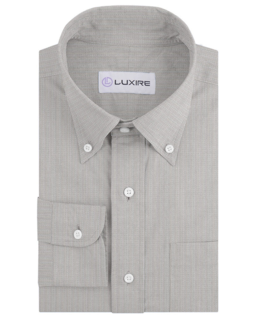 Ecru White Dress Stripes Linen