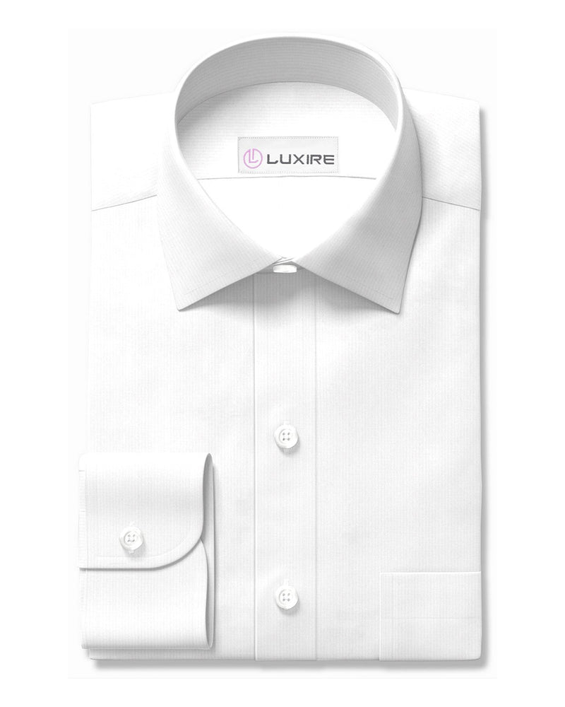 Luxire Presto: Monti White Self Textured