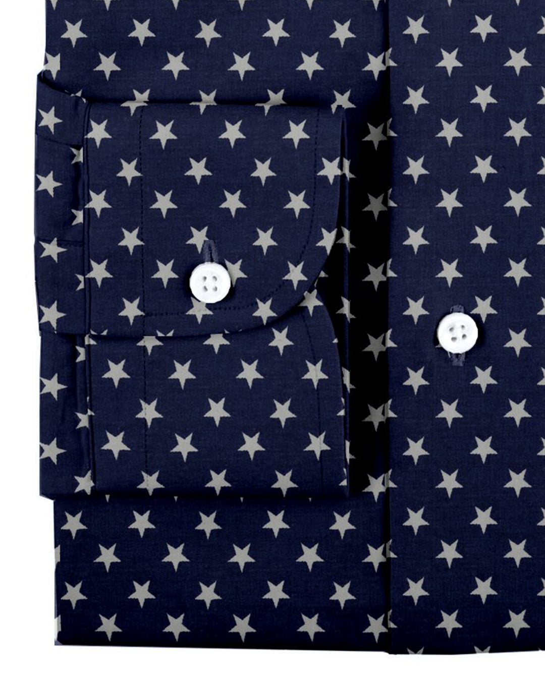 Indigo Printed Stars