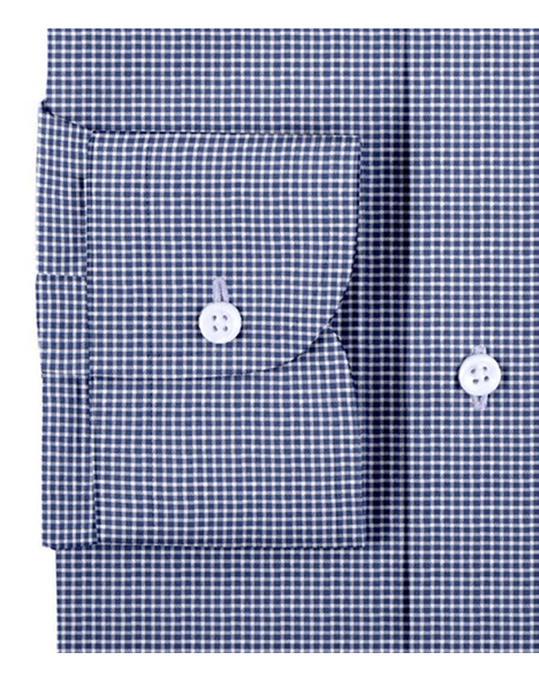 Navy Micro Gingham