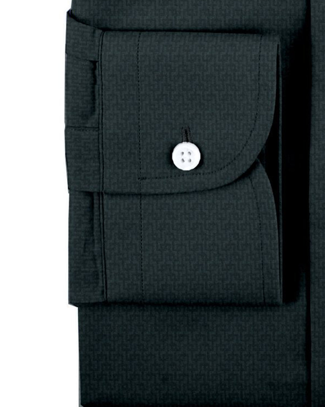 Black Dobby Self Design - 2