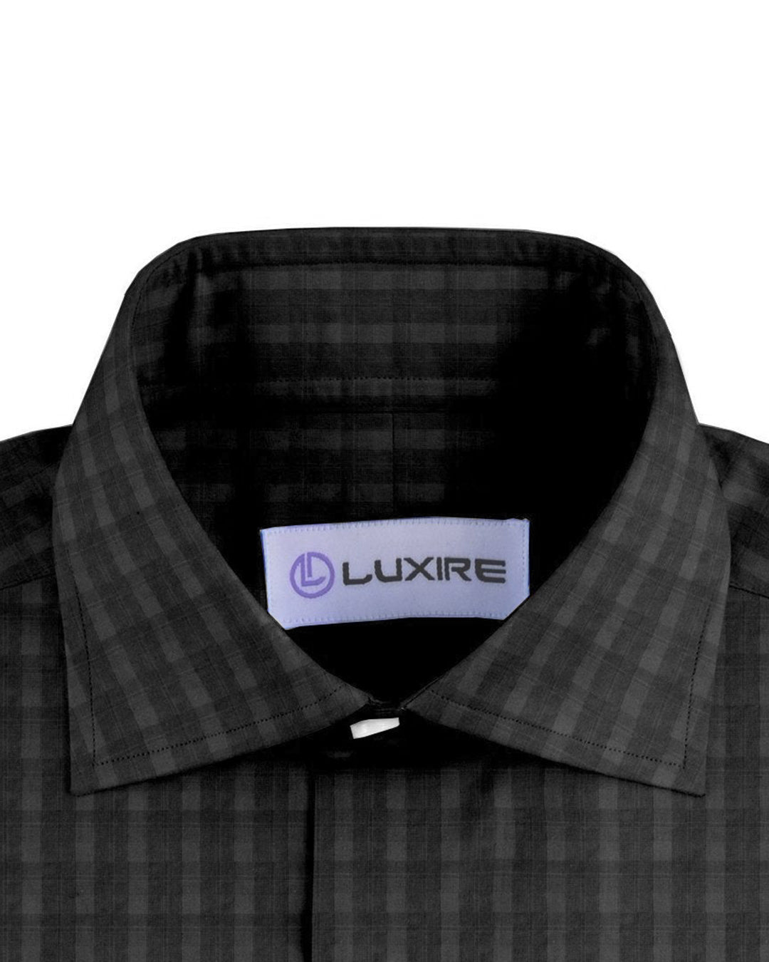 Black Grey Checks Seersucker - 2