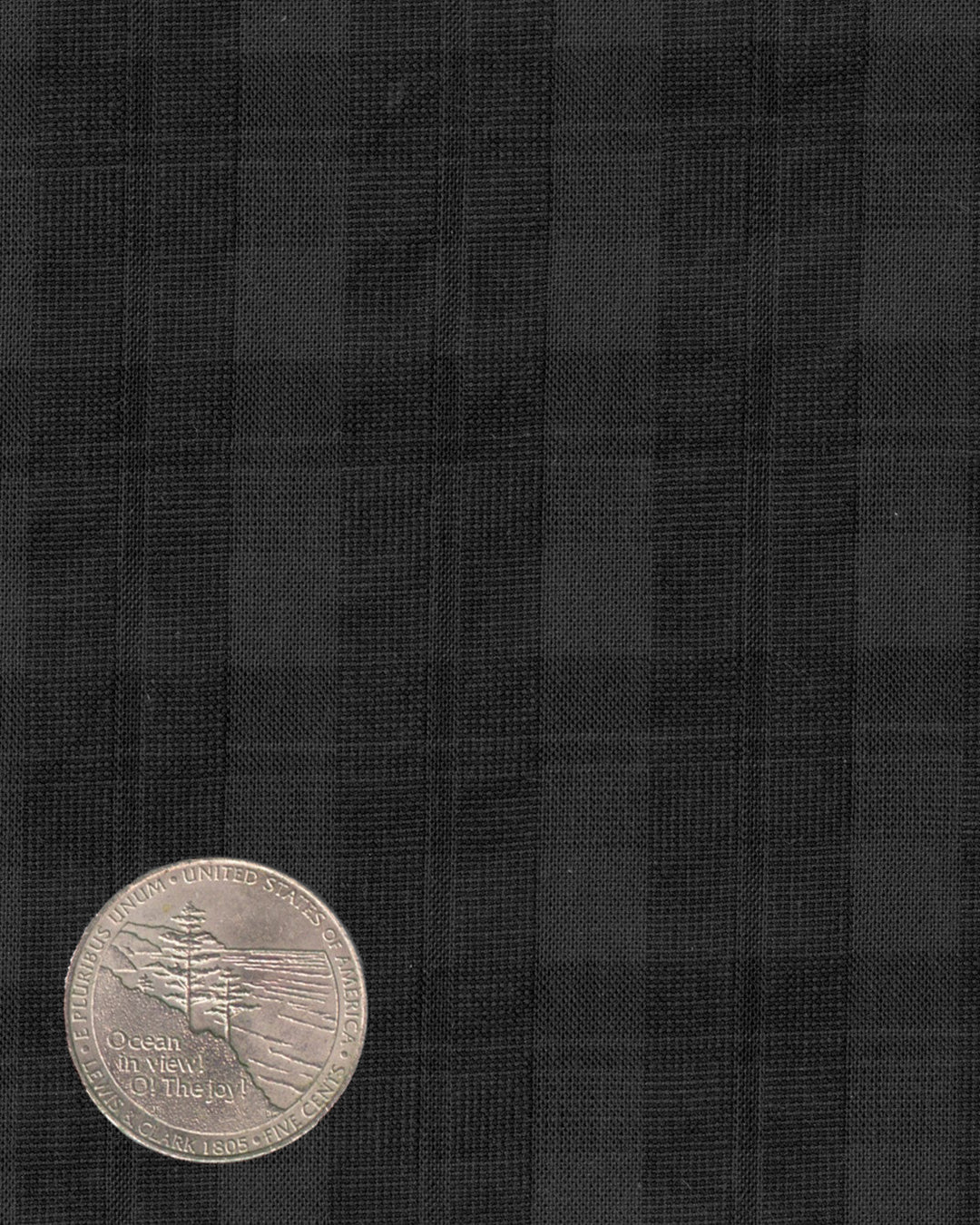 Black Grey Checks Seersucker - 4