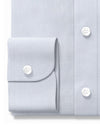 Zegna: Baby Blue Cotton Chambray